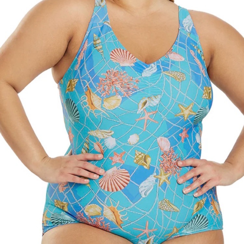 NWT Plus size one piece swimsuit